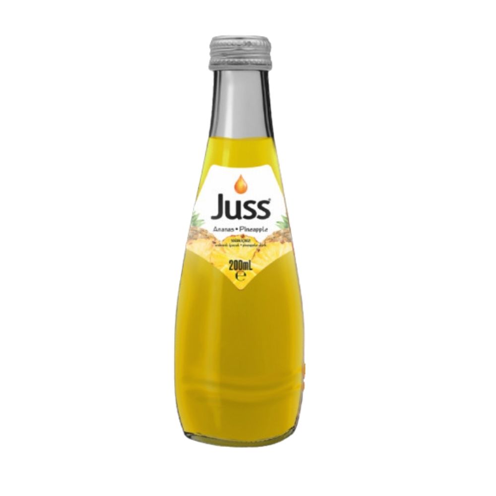Juss ananaslı içecek cam şişe 200 ml Kayseri Gülpa Pazarlama