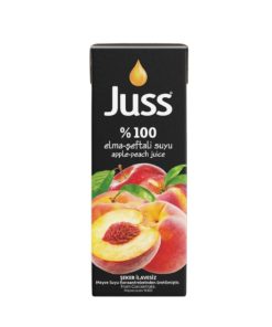 Juss Elma Şeftali Suyu 200 ml Tetra Pak Kayseri